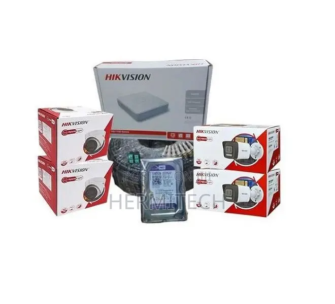 Hikvision 4 Channel Smart CCTV Kit for Small Businesses