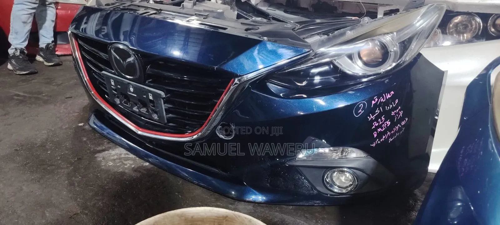 Nosecut Mazda Axella 2015 Zenon(with Headlights Letter F)