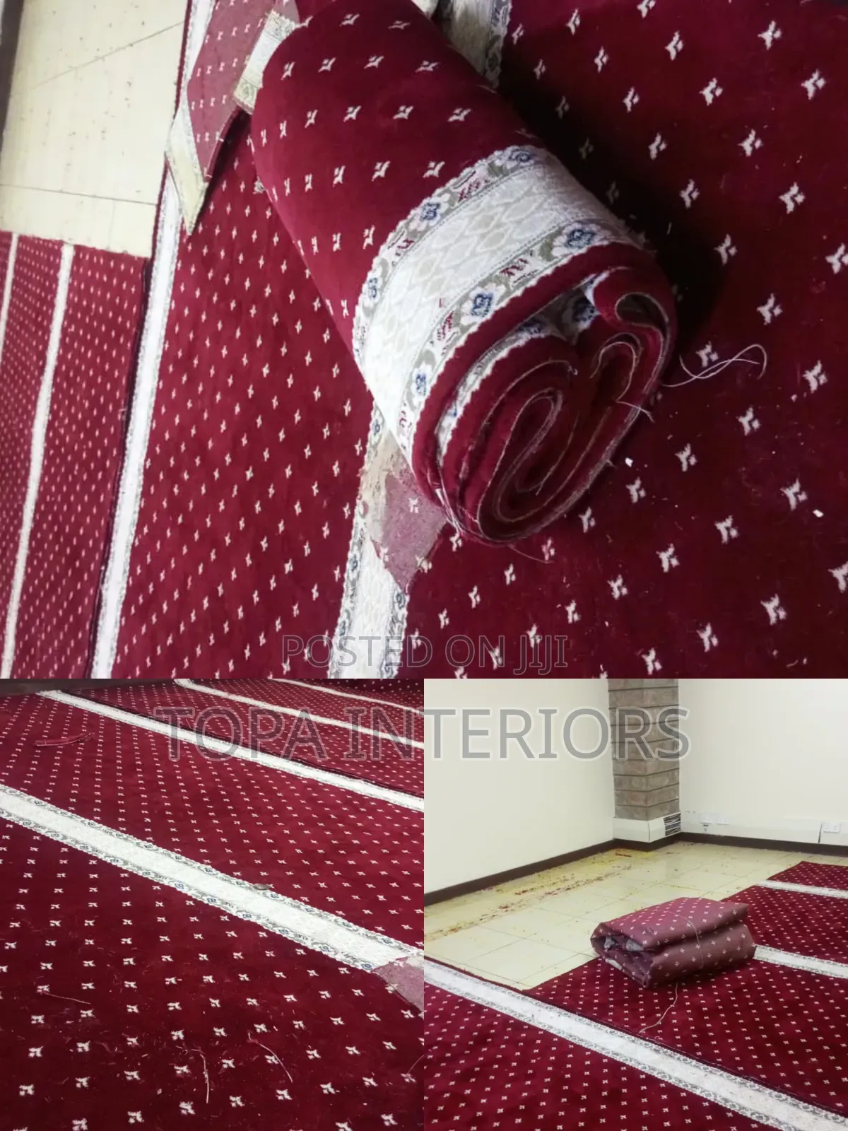 Executive Mosque Carpets Wall to Wall Flooring Insulation Mats