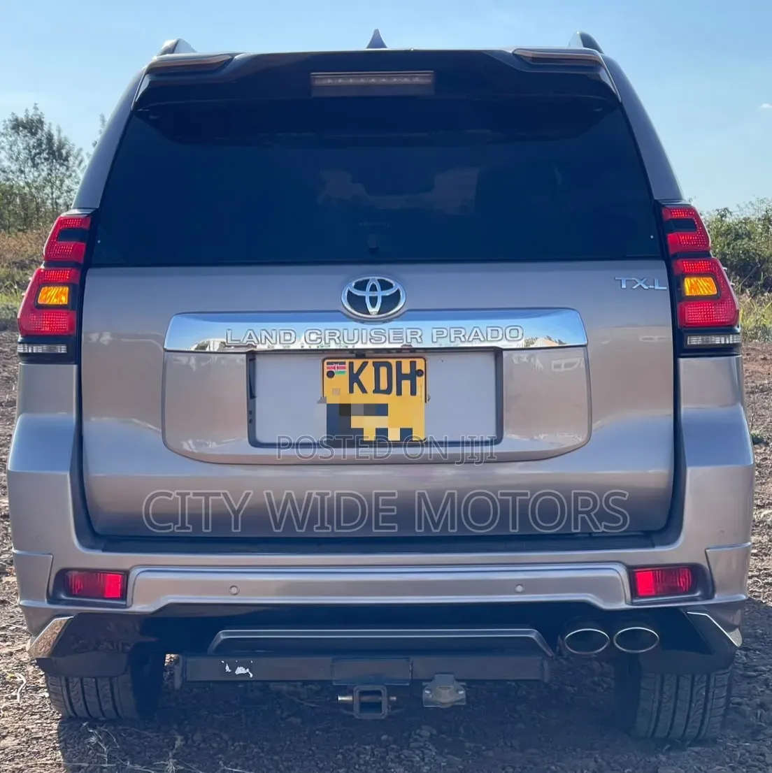 Toyota Land Cruiser Prado 2017 Gray