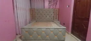 5 by 6 Diamond Bed With Side Drawers