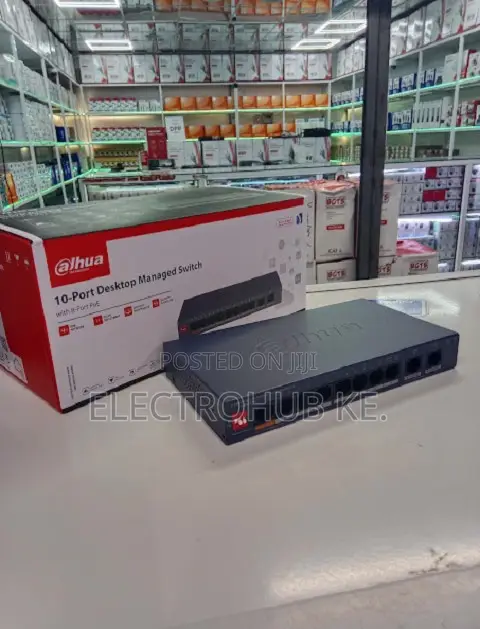 Dahua 10 PoE Switch DH-CS4010-8ET2GT-60 Desktop Switch
