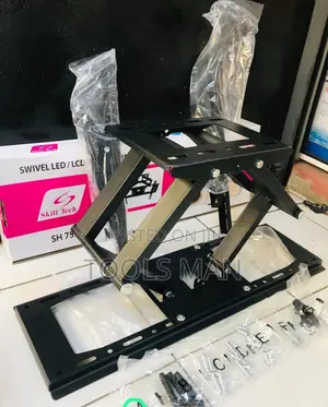 32-85" Double-Arm Skill Tech SH 75P+ Swivel TV Wall Mount Bracket