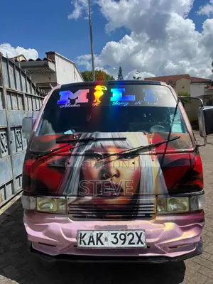 New Nissan Caravan (Urvan) 1992 Pink