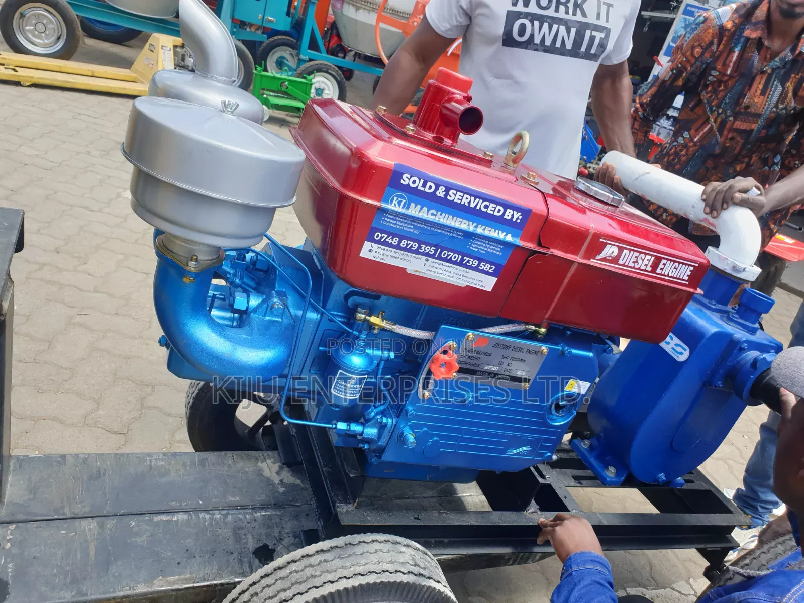 JD Engine Water Pump 30hp