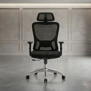 Office Chairs; High Recliner Adjustable Ergonomic Fabric CEO Seat