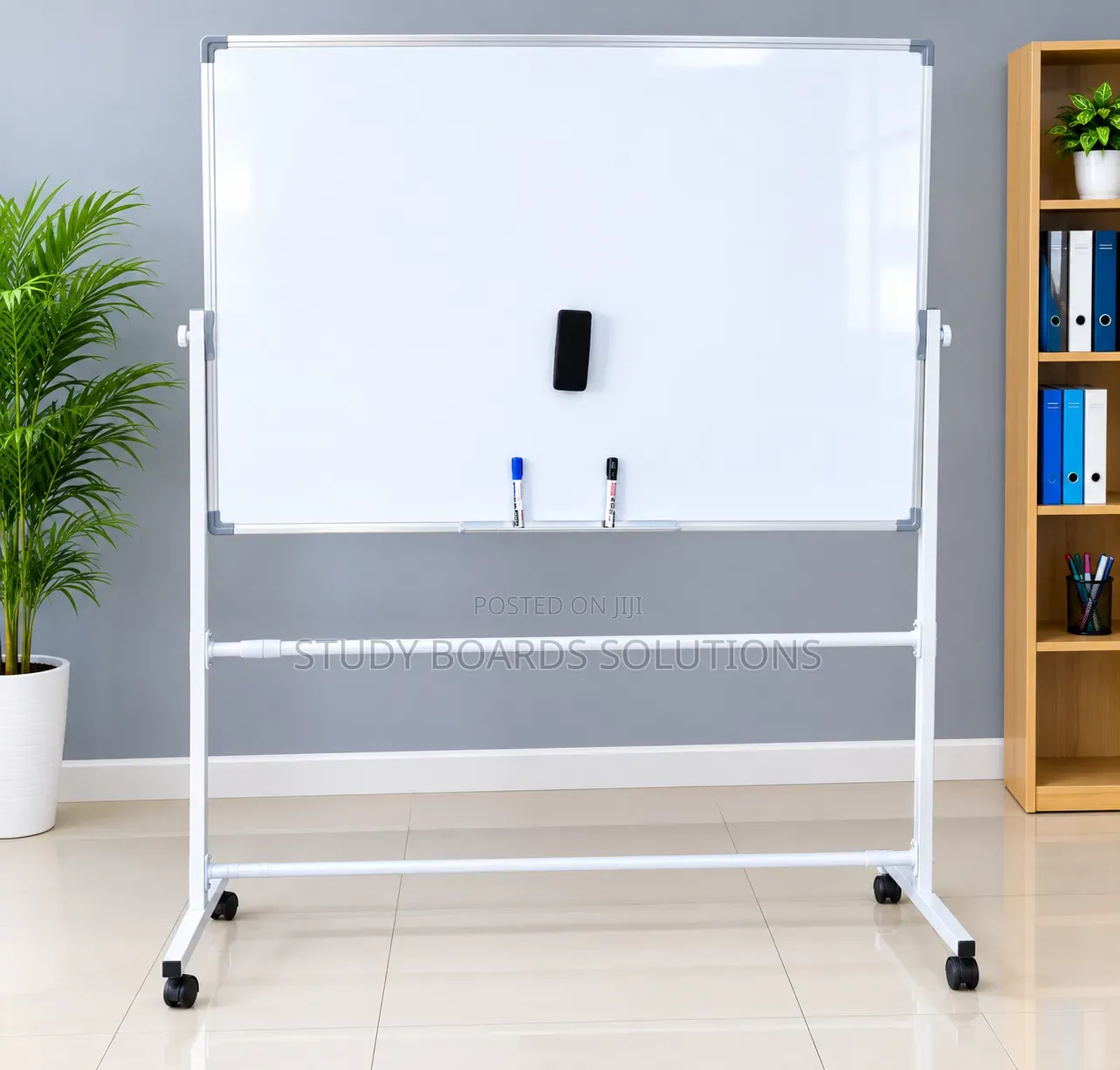 120cmx90cm Whiteboard With Stand—portable Dry Erase