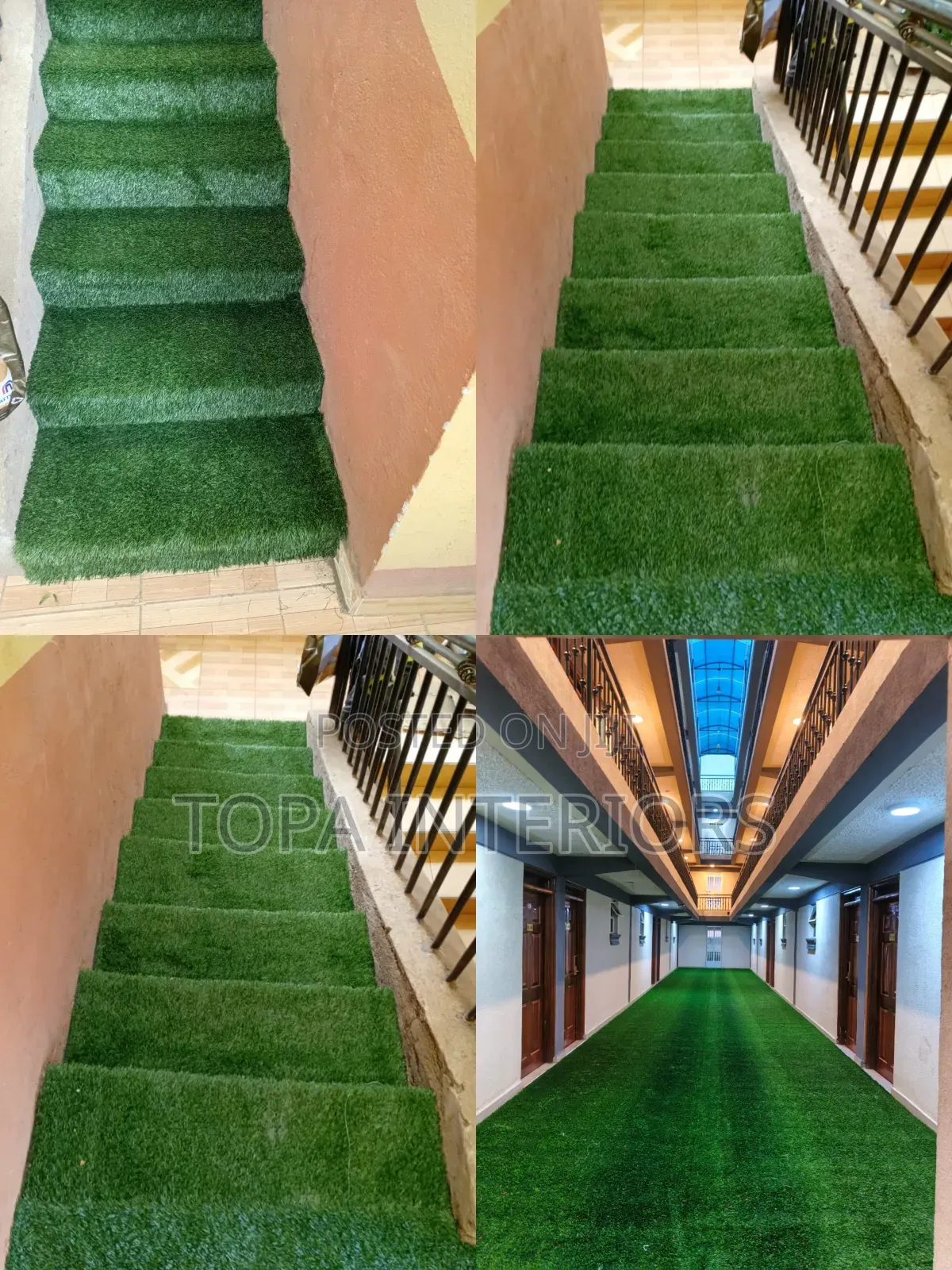Multipurpose Green Artificial Floor Grass Carpets