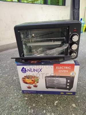 Nunix 20-Litre Electric Baking Oven 1280W