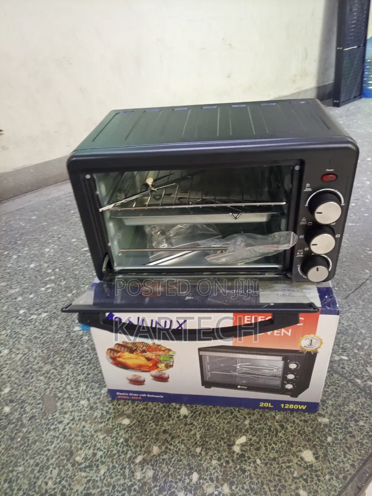 Nunix 20-Litre Electric Baking Oven 1280W