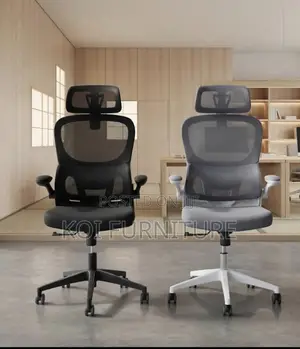Office Chairs; Executive Fabric Orthopedic Seat (Both Available)