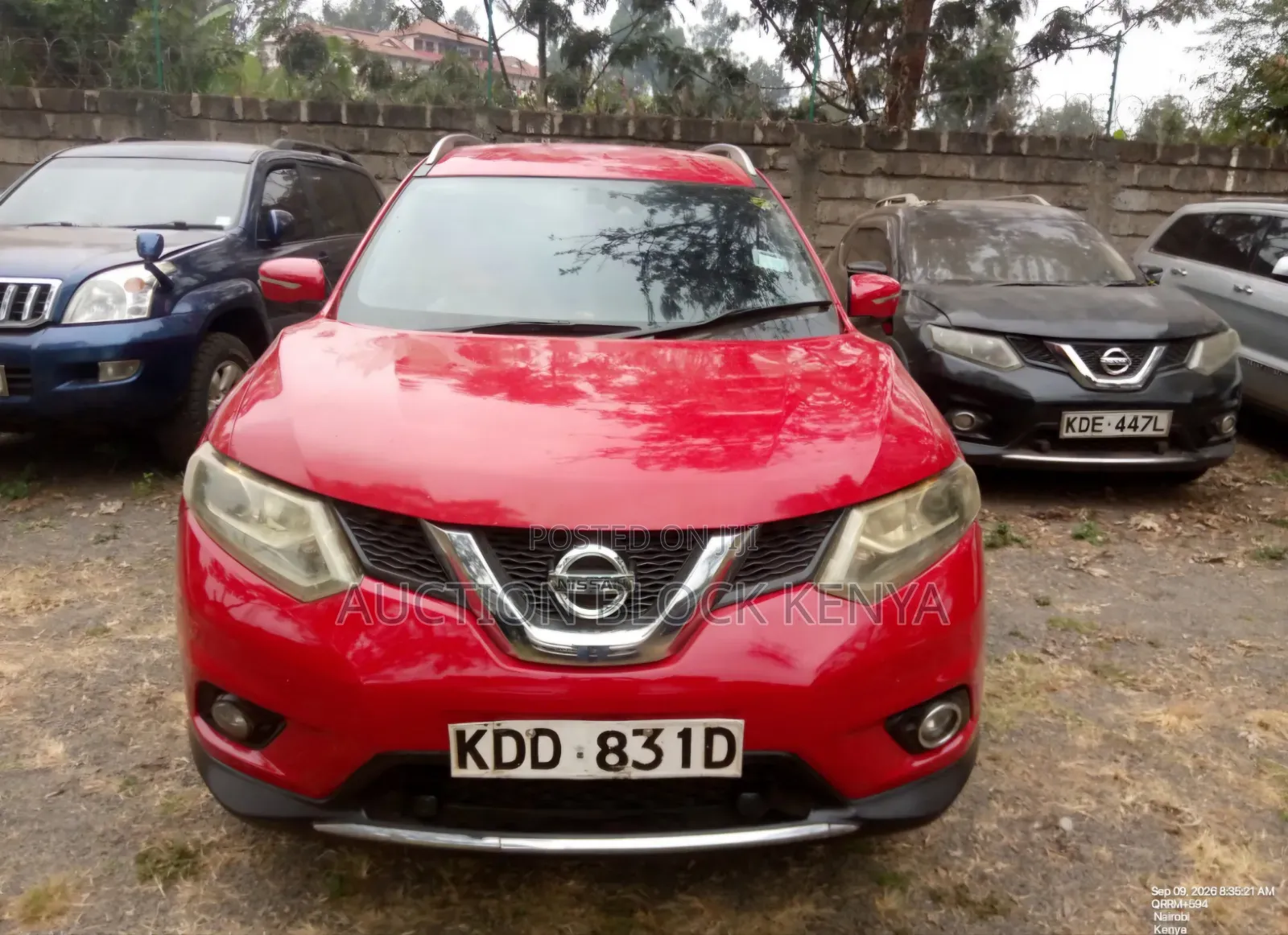 Nissan X-Trail 2014 Burgundy