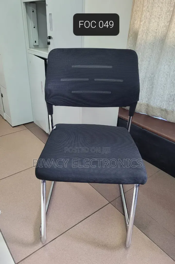 Executive Leather Office Waiting Chair