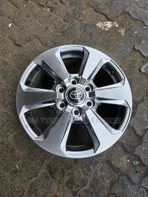 Rims Size (18)TOYOTA LANDCRUZA PRADO (6 HOLES) Set of 4.