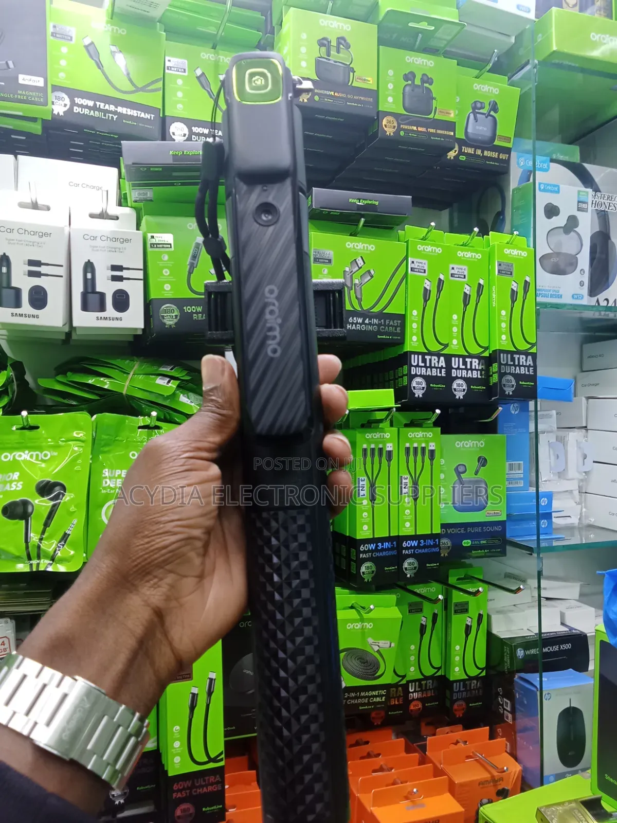 Oraimo FlowTrack Gesture Control Face Tracking Selfie Stick Tripod