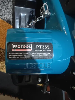 Protool Cut Off Saw/Machine Pt355 Japan