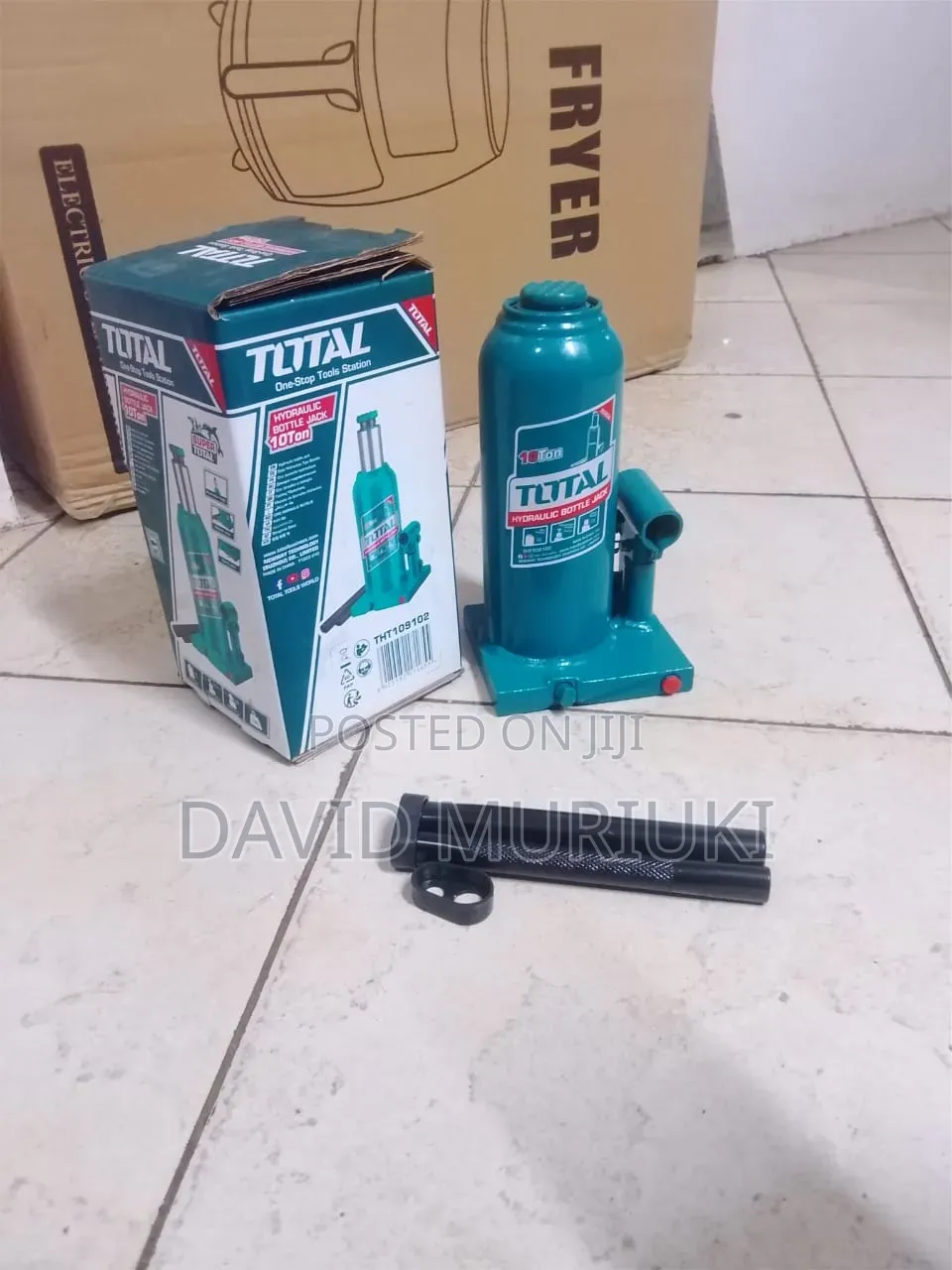 Total 10 Ton Hydraulic Jack
