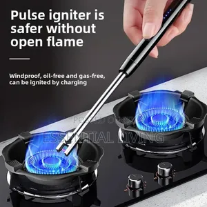 Electric Candle and Gas Lighter USB Rechargeable Plasma Arc Lighter