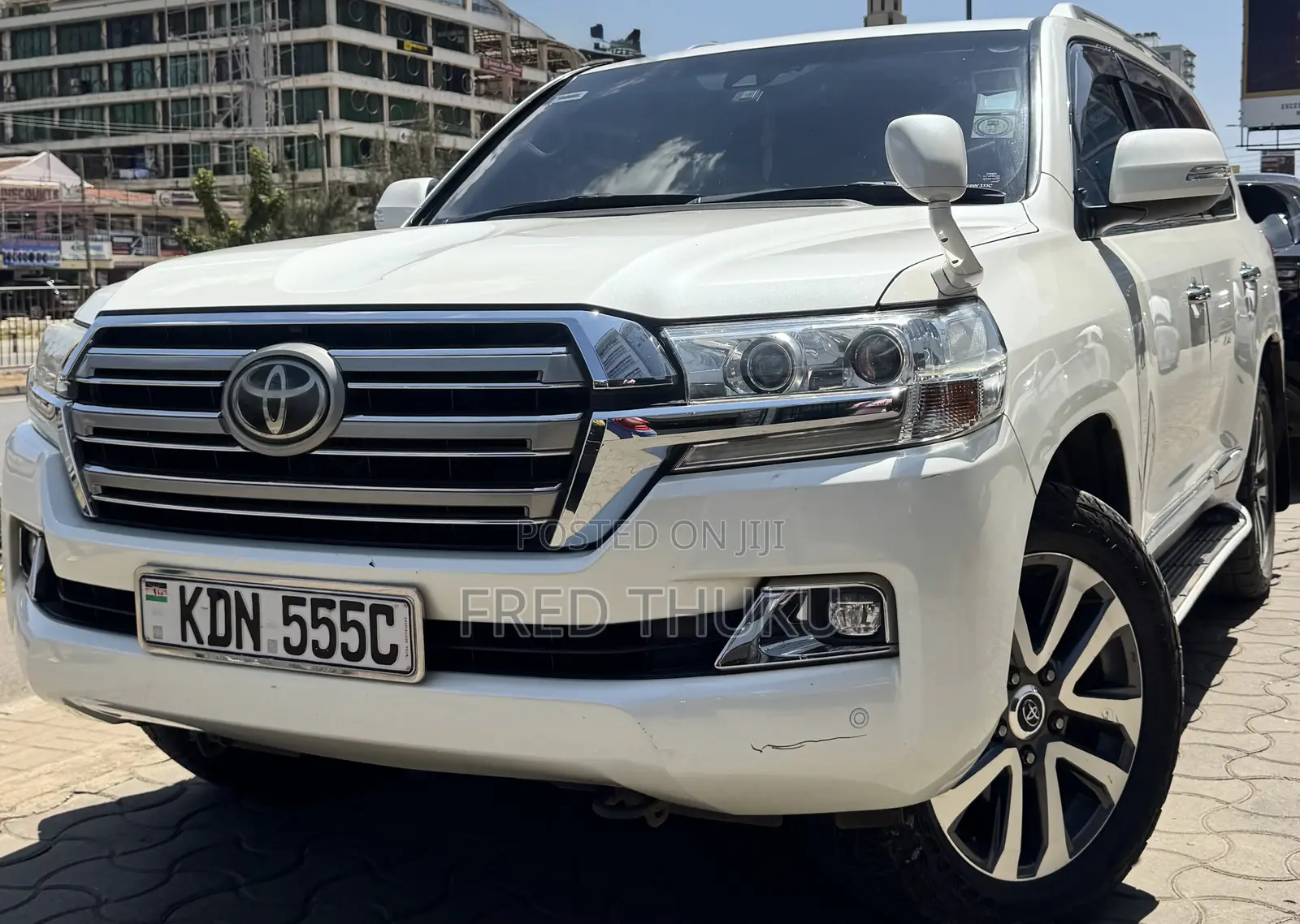 Toyota Land Cruiser 4.6 V8 ZX 2016 White
