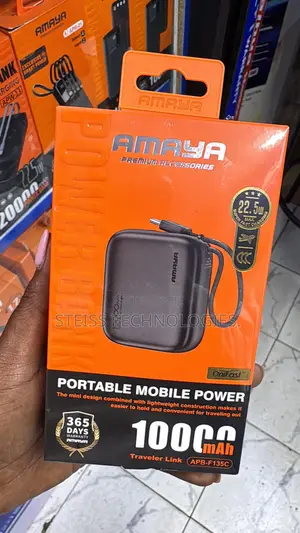 Amaya Mini Portable 10000mah Powerbank.
