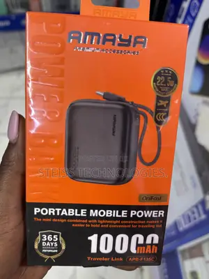 Amaya Mini Portable 10000mah Powerbank.