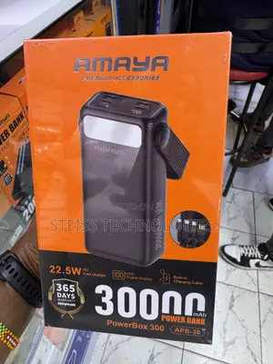 30000mah Amaya 22.5w Powerbank.