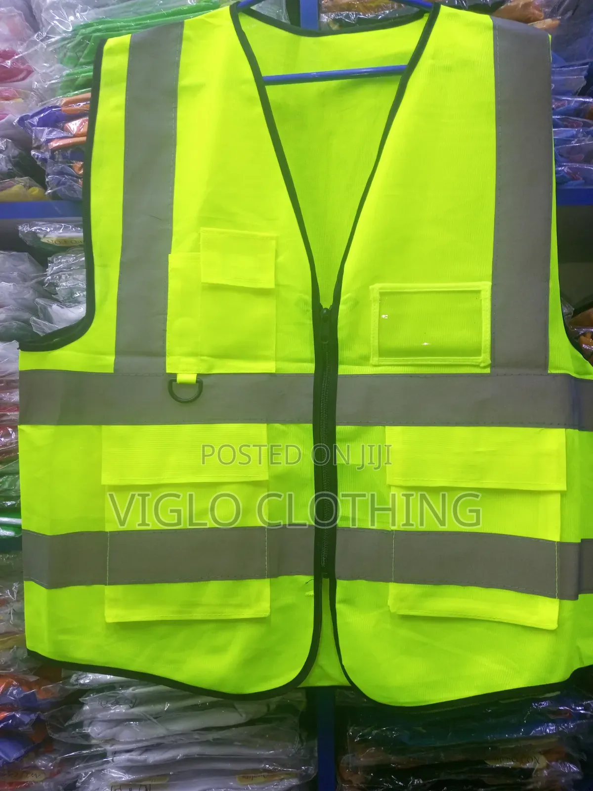 Multi Pockets Reflector Jackets