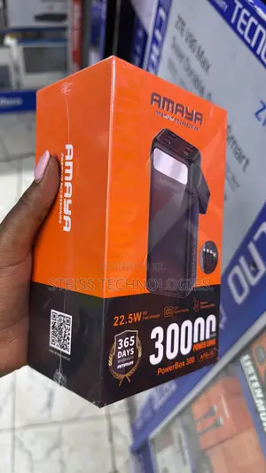 30000mah Amaya 22.5w Powerbank.