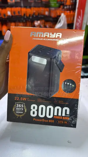 80000mah Amaya 22.5w Powerbank