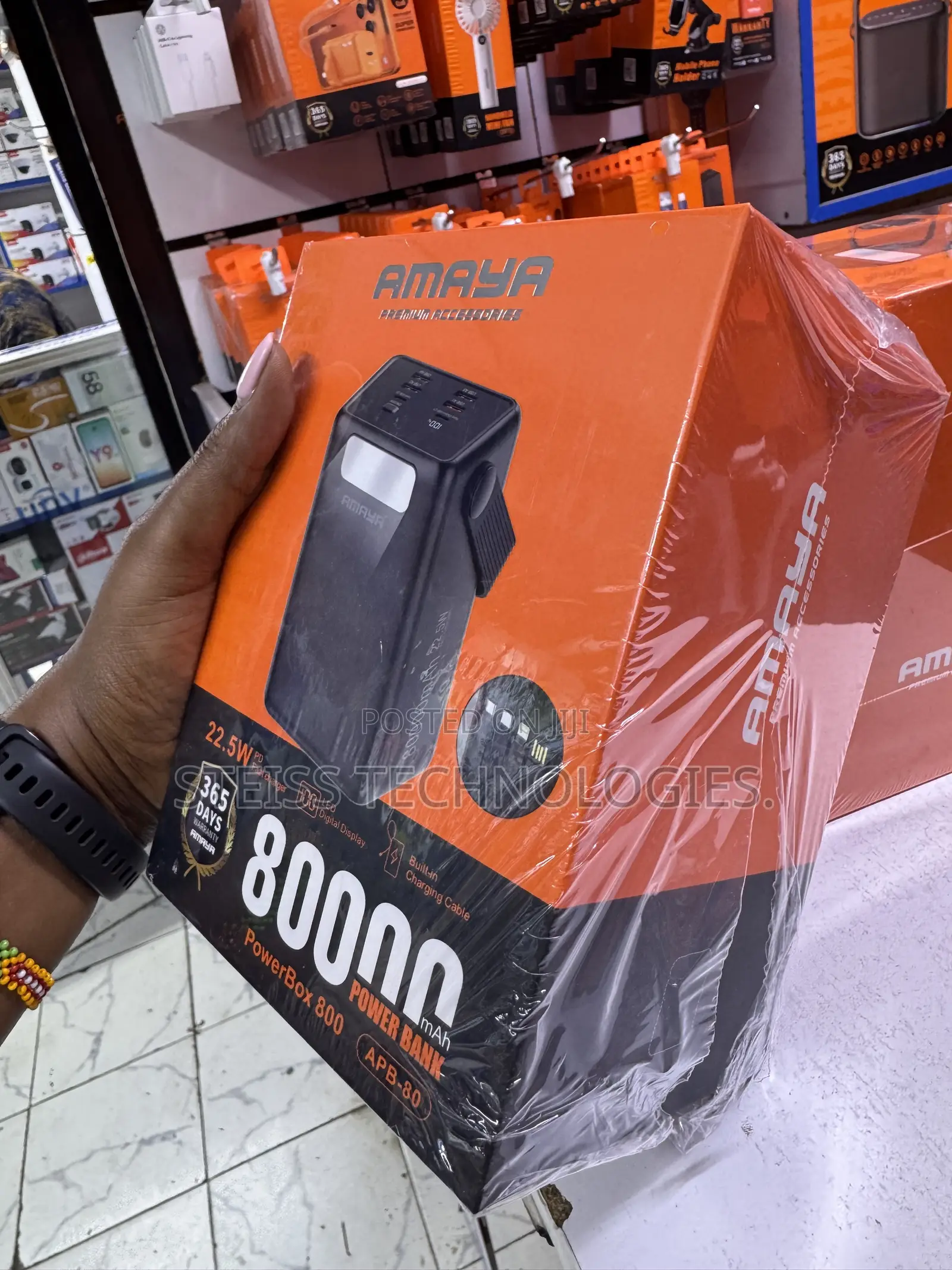 80000mah Amaya 22.5w Powerbank