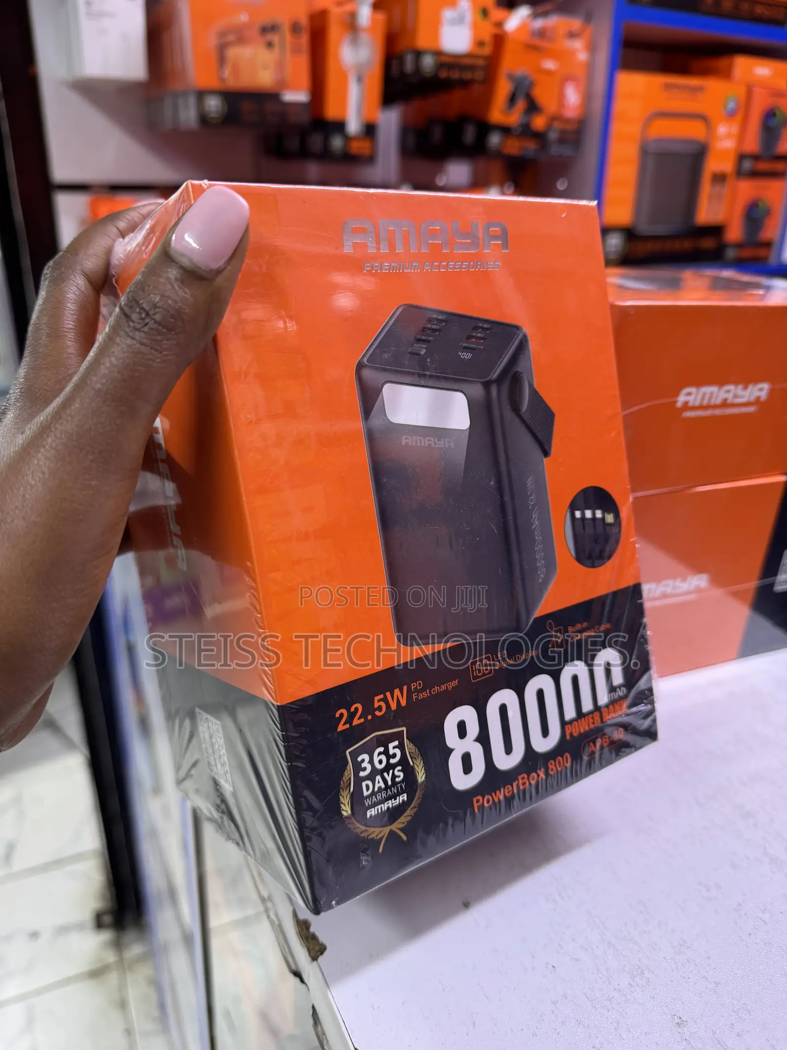 80000mah Amaya 22.5w Powerbank