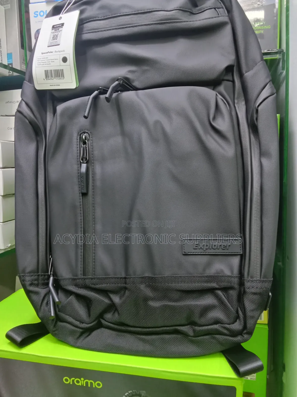 Oraimo SpaceFlow Spacious Waterproof Backpack