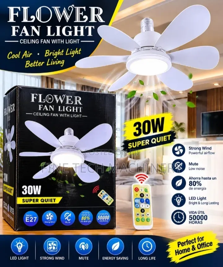 Flower Fan Light 30w