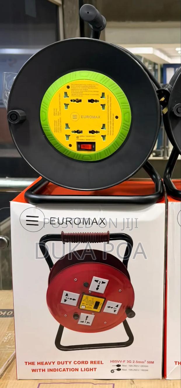 Extension Reel Cables 2.5m 25mm 3 Core - main view