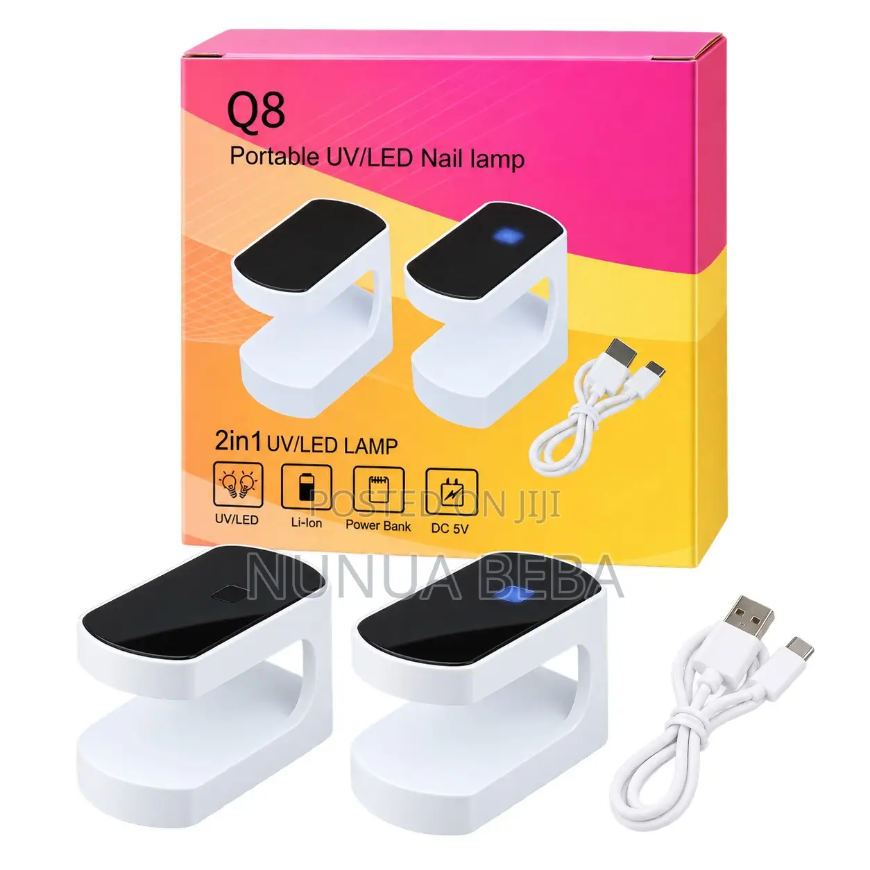 Q8 Portable UV/LED Nail Lamp