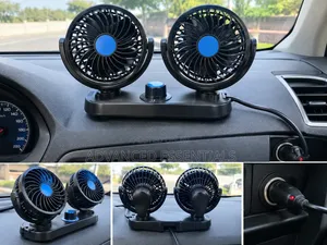 2 Speed Double Headed Vehicle Fan