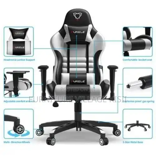 Home Office Furniture; Modern Pu Leather Gaming Chair