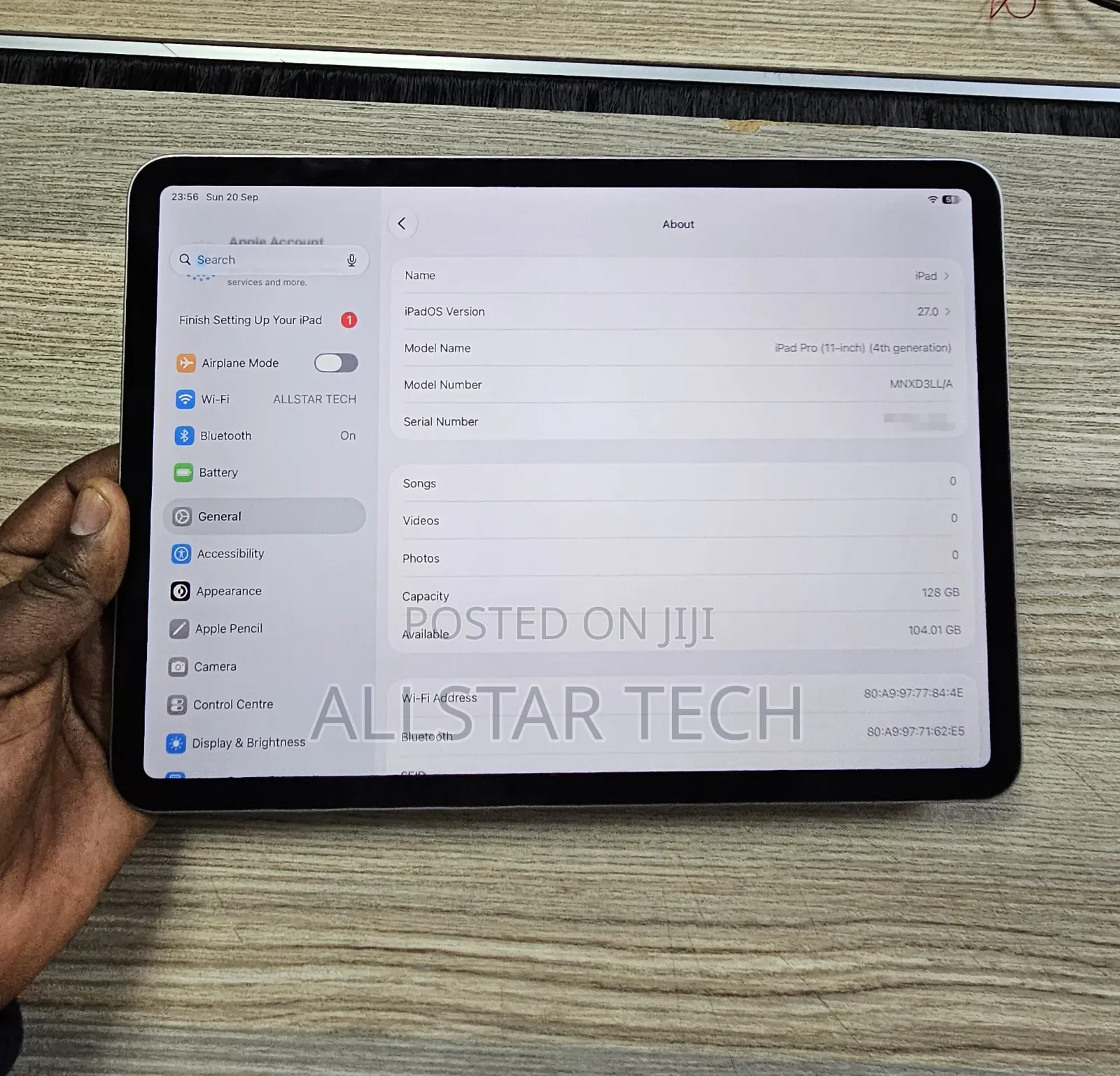 Apple iPad Pro 11 (2022) 128 GB Gray