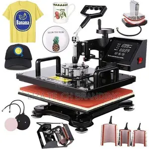 8 in 1 Digital Heat Press Machine Multifunctional