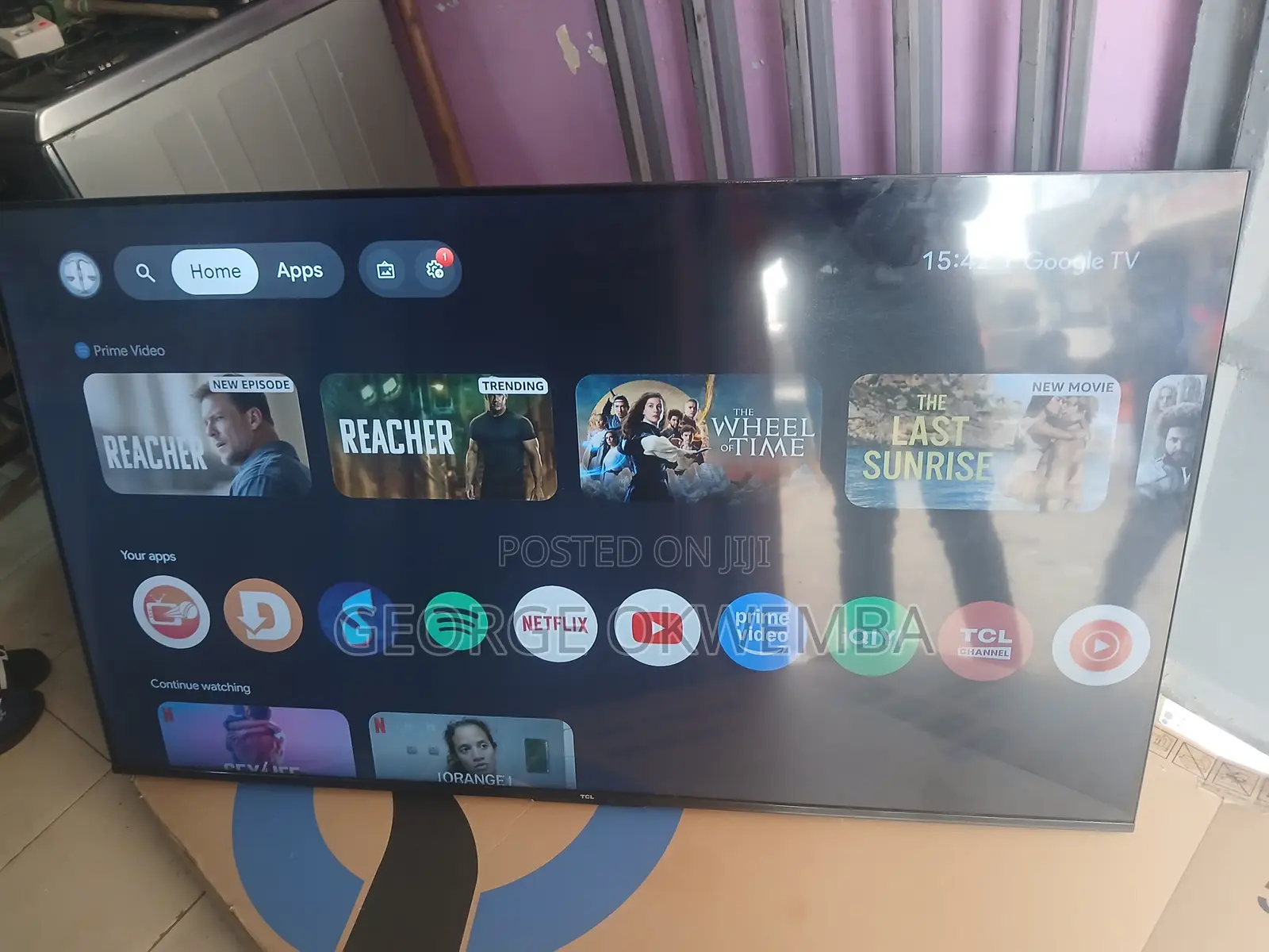 TCL 55 Inch Google Frameless TV V6C Series