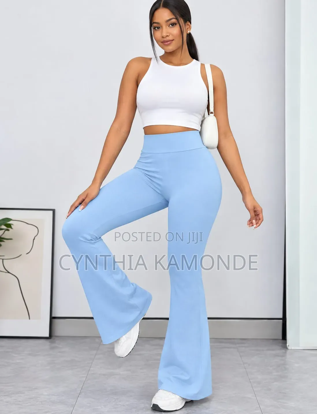 Plain Flarred Pants Good Quality