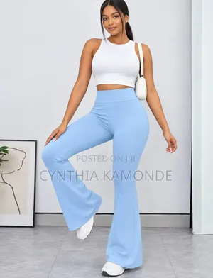 Plain Flarred Pants Good Quality