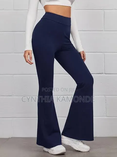 Plain Flarred Pants Good Quality