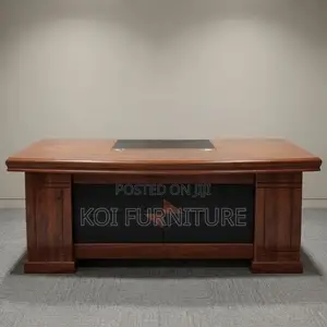 Office Desk; 2 Meters Executive CEOS Modern Mahopgany L Shaped Desk
