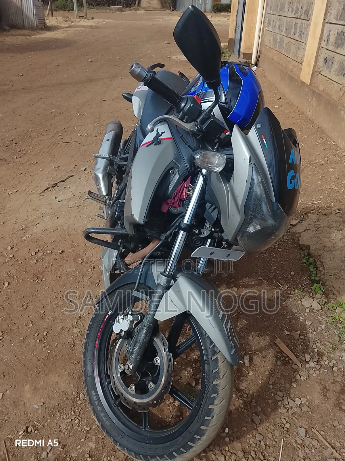 TVS Apache RTR 160 2V 2018 Gray