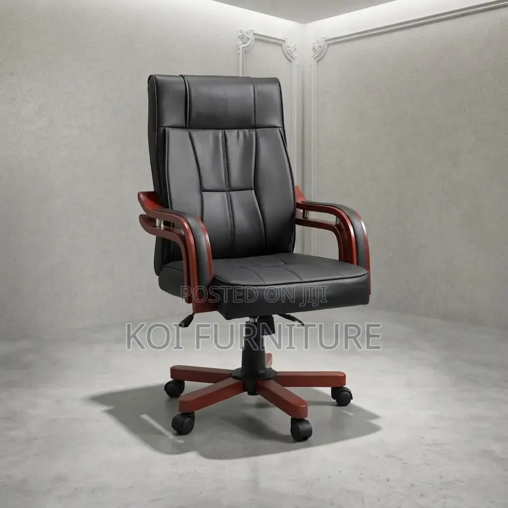 Office Chaitrs; High Backrest Leather Executive Adjustable BLSS Seat