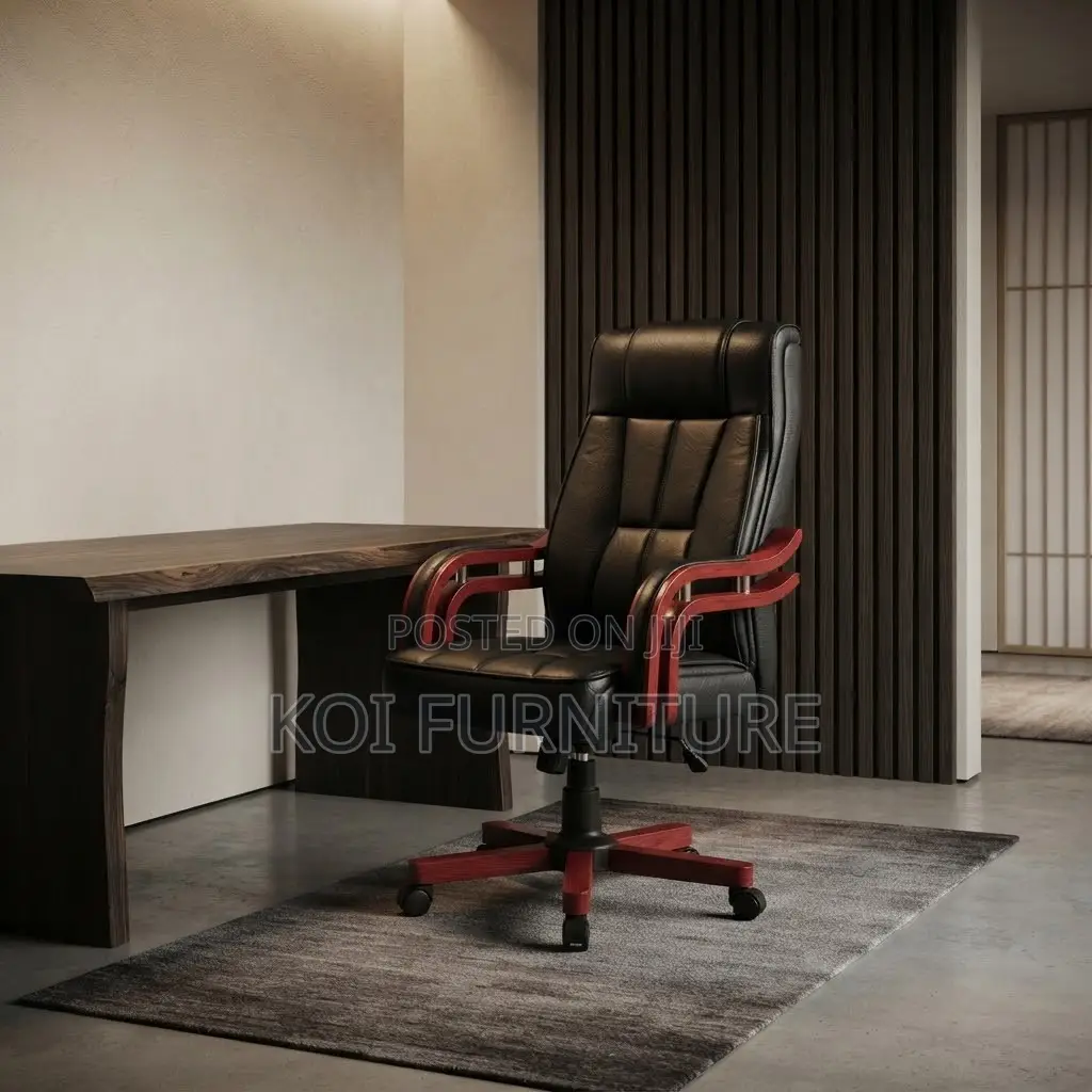 Office Chaitrs; High Backrest Leather Executive Adjustable BLSS Seat