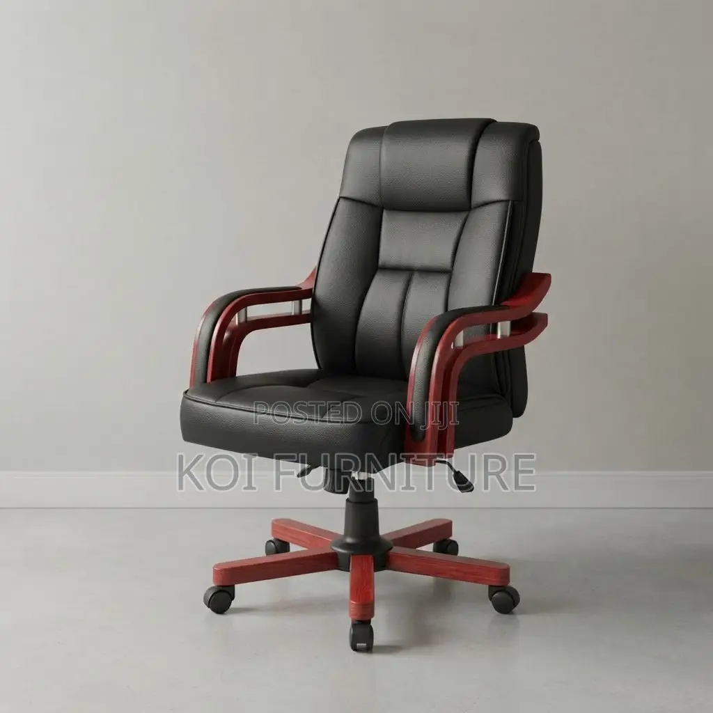 Office Chaitrs; High Backrest Leather Executive Adjustable BLSS Seat