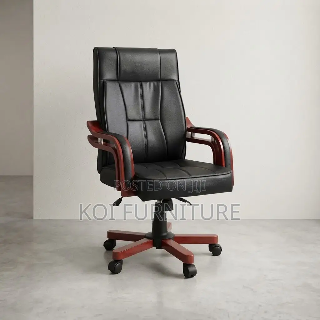 Office Chaitrs; High Backrest Leather Executive Adjustable BLSS Seat