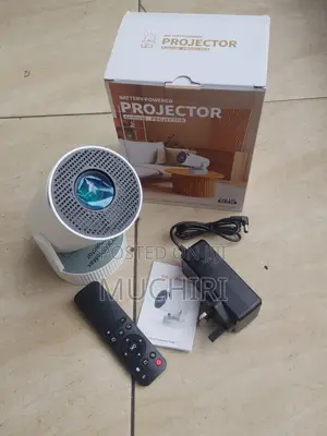 HY300 Smart Home Cinema Projector With Inbuilt Battery